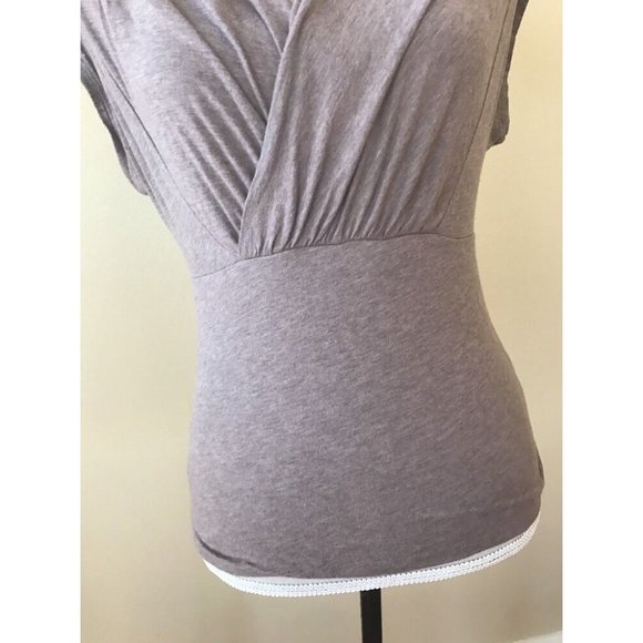 Anthropologie Postmark Drape & Twist Tee Sz S Knit - Picture 4 of 8